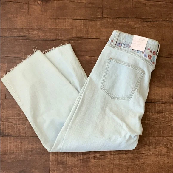 NWT LC Lauren Conrad Super High Rose crop - Picture 2 of 9